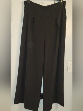 STYLEWE Black High-Waist Wide-Leg Trousers